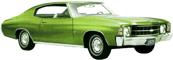 My old 1971 Chevrolet Malibu Chevelle The odometer read 69000 miles when I