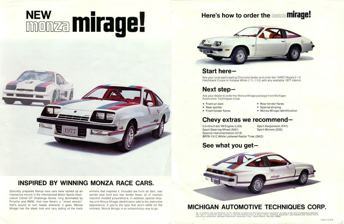 Monza Mirage - MAT ad (2-page) .