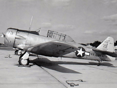 SNJ-6 parked
